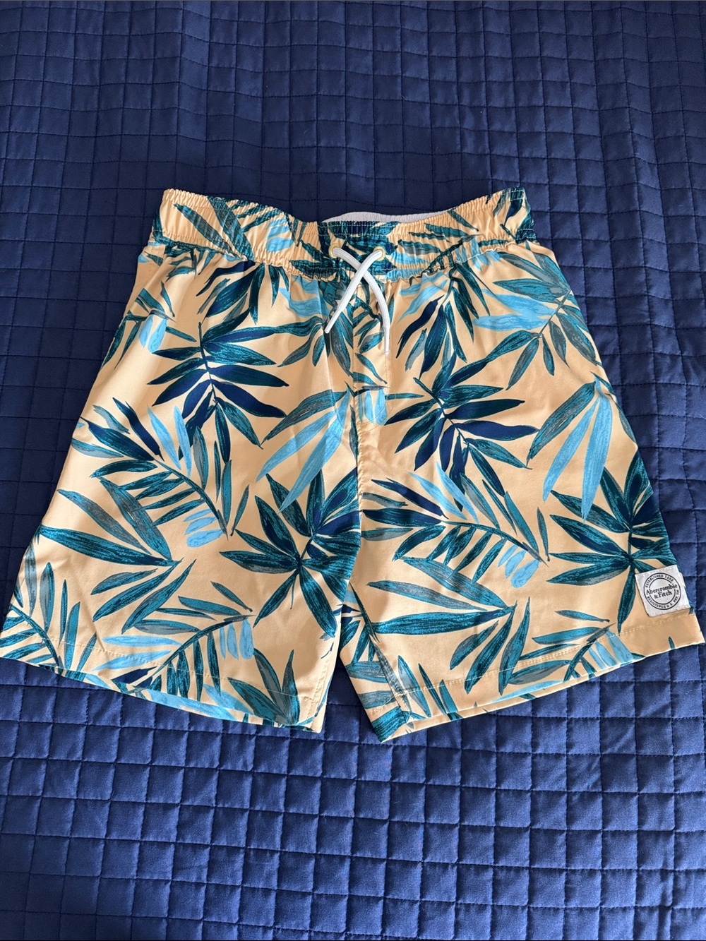 abercrombie kids youth boy swim trunk 9/10